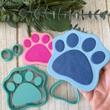 Paw Print Decor Cutter Set