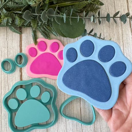 Paw Print Decor Cutter Set