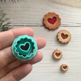 Heart Jam Fancy Cookie Cutter