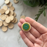 Wooden Bezel Tray - Oak Colour (three sizes)