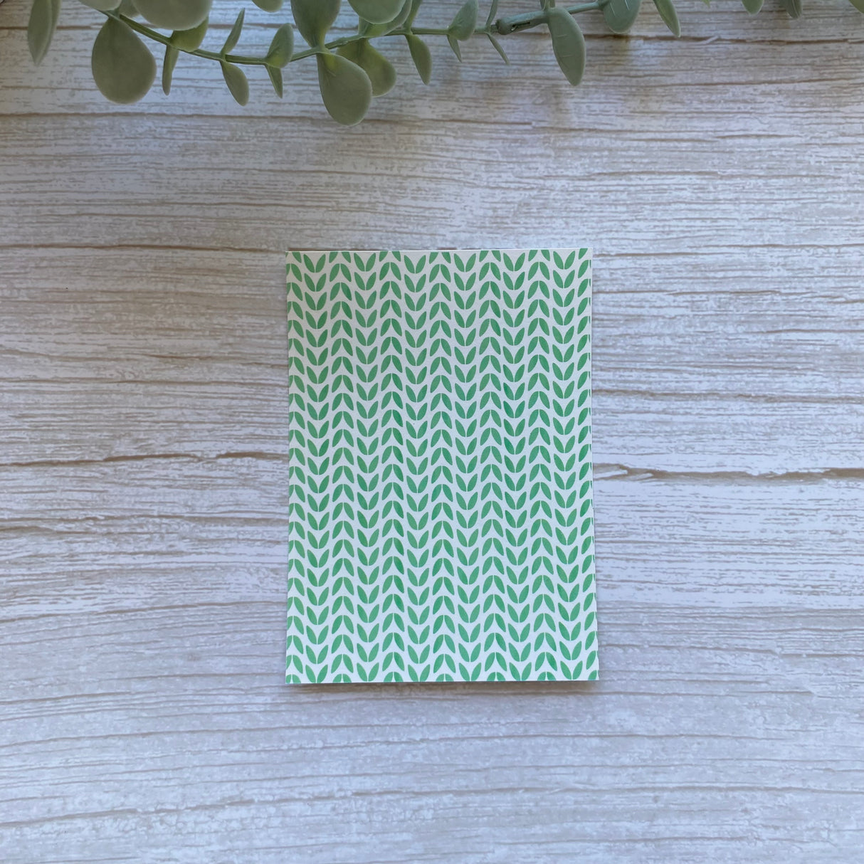 Chevron Leaves - Water Soluble Transfer
