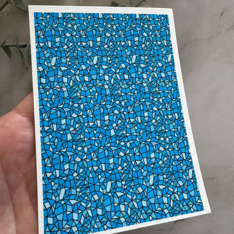 Stained Glass - Water Soluble Transfer