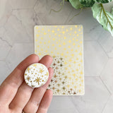 Gold Foil Starry Night - Waterslide Transfer Decal