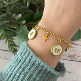 Cable Chain Charm Bracelet Blanks (5 pack)