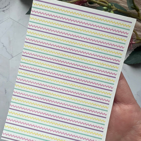 Easter Egg Pattern - Water Soluble Transfer