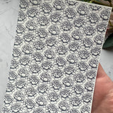 Peony - Water Soluble Transfer