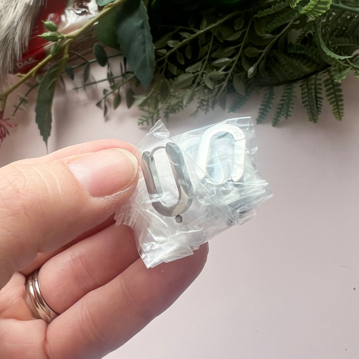 Secret Stash Item - Bag of Random Steel Hoop Findings
