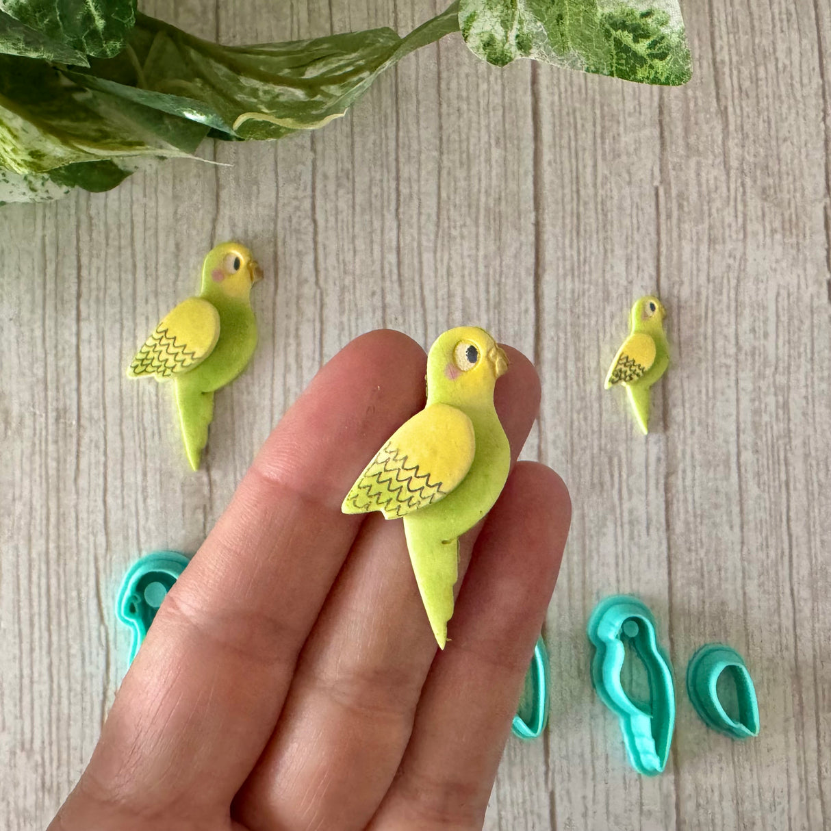 Parrot Bird Stacks Cutter Set