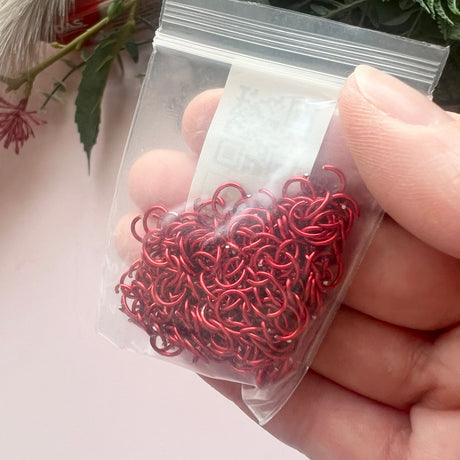 Secret Stash Item - Coloured Jump Rings