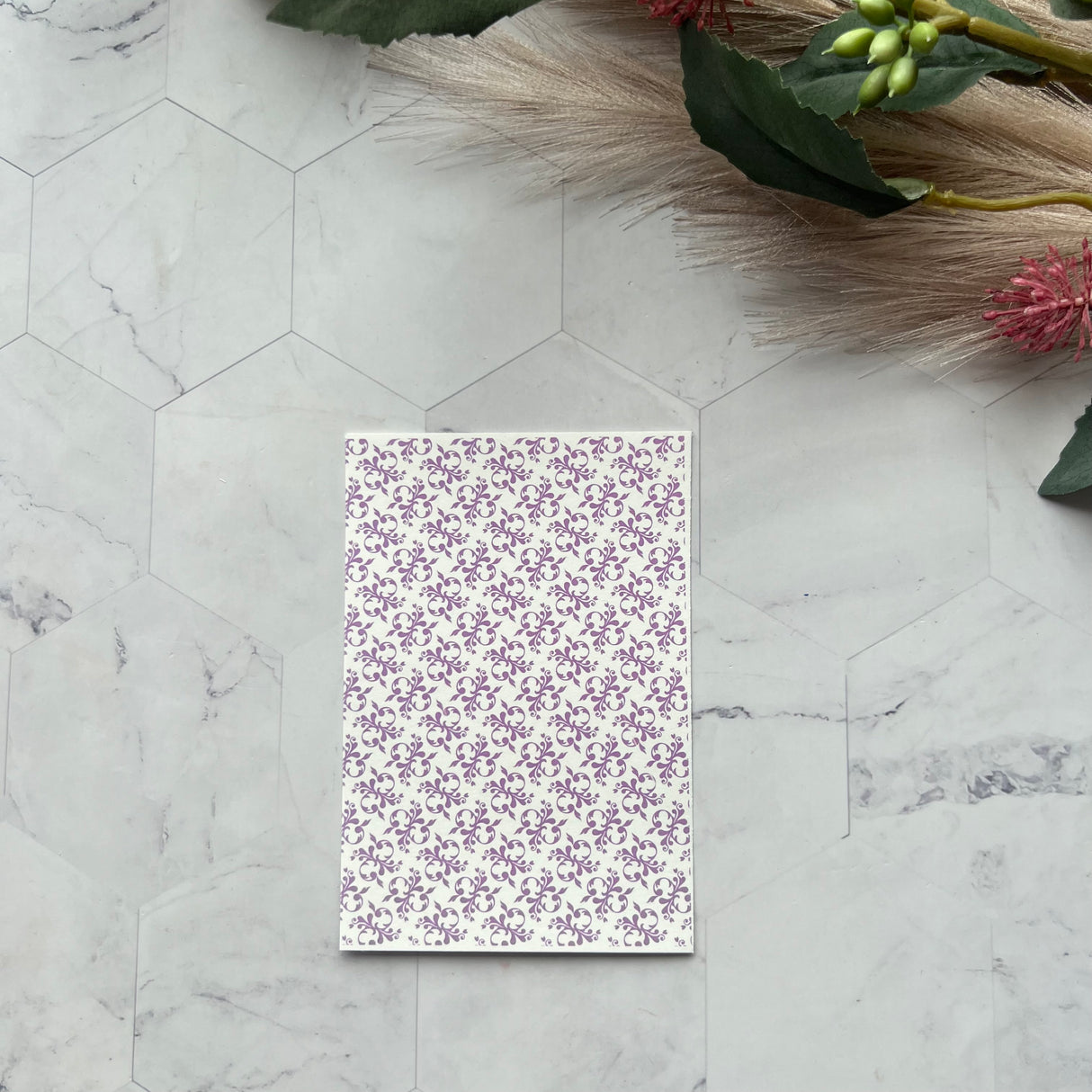 Victorian Fleur - Water Soluble Transfer