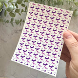 Spooky Bats Large - Water Soluble Transfer