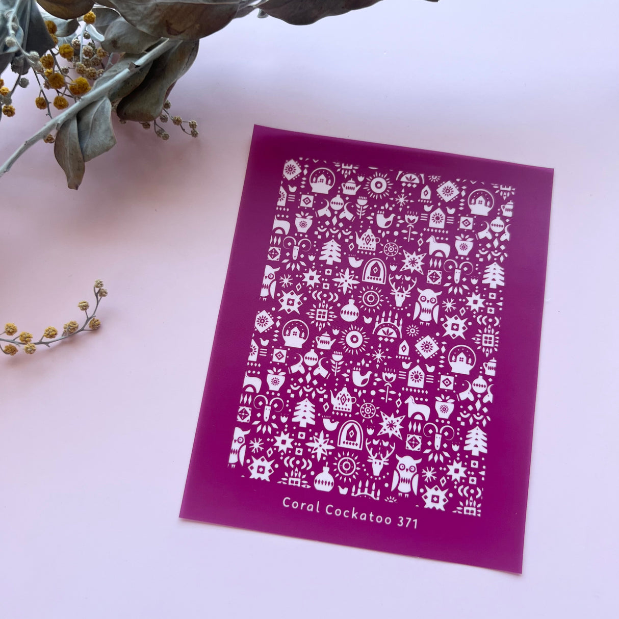 Nordic Christmas (SS371) Silk Screen