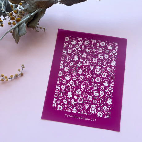 Nordic Christmas (SS371) Silk Screen