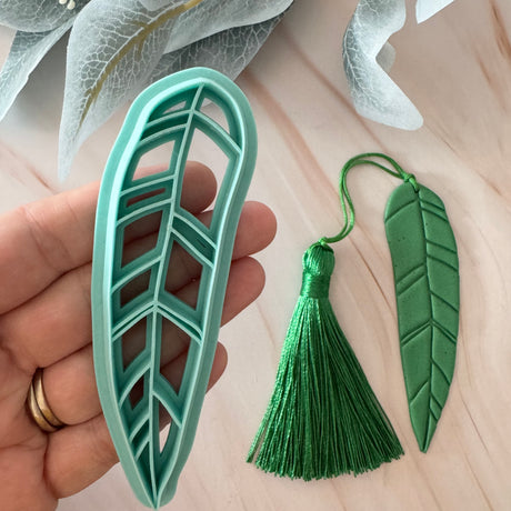 Gum Leaf Bookmark Cutter