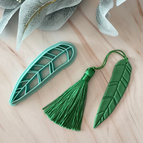 Gum Leaf Bookmark Cutter