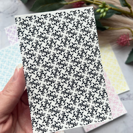 Victorian Fleur - Water Soluble Transfer