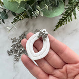 Classic Bow Charms - Stainless Steel - 10 pack