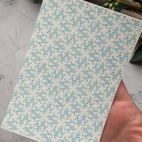 Victorian Fleur - Water Soluble Transfer
