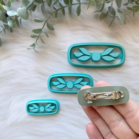 Winged Daisy Hair Clip Cutter