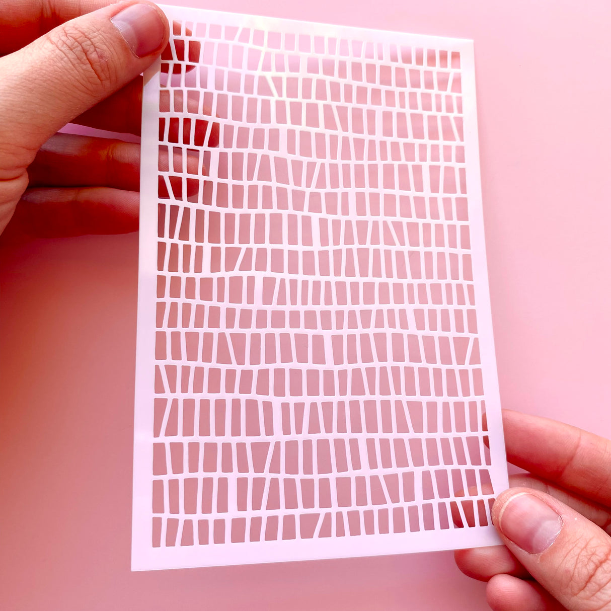 Wavy Weave Stencil