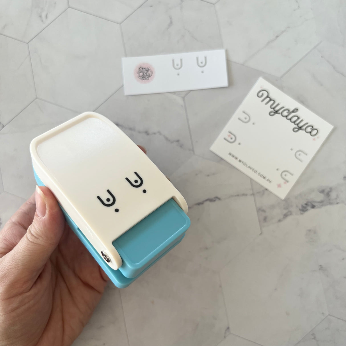 Earring Card Hole Punch - Vertical