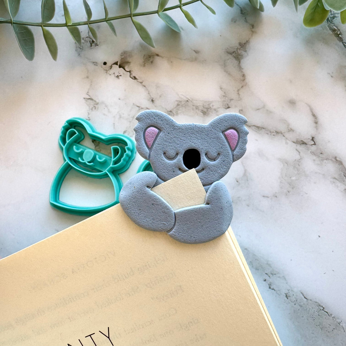 Koala Book Snuggle - Bookmark Cutter Set