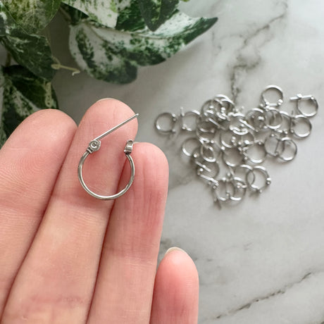 Mini Hoops - Stainless Steel
