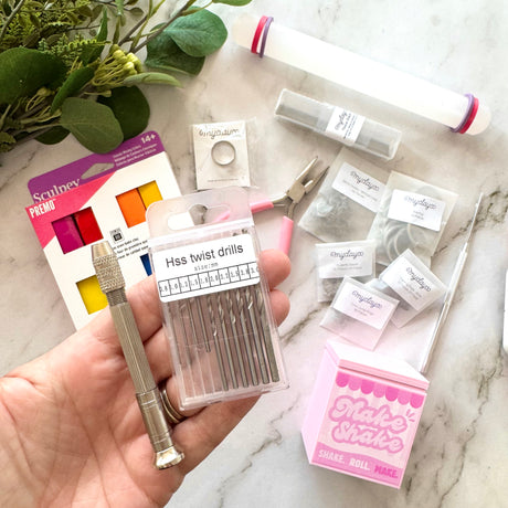 Make Shake Starter Tool & Accessories Set (for polymer clay)