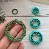 Slim Leaf Wreath Cutter