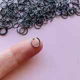 Jump Rings - Gunmetal Grey