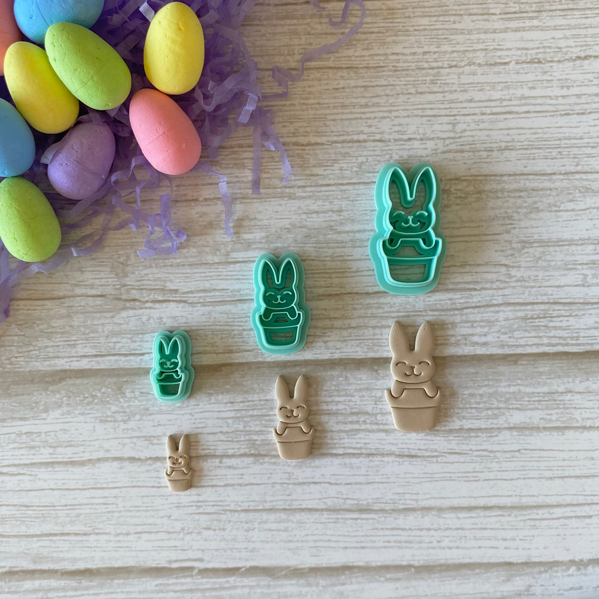 Plant Pot Bunny Rabbit Cutter