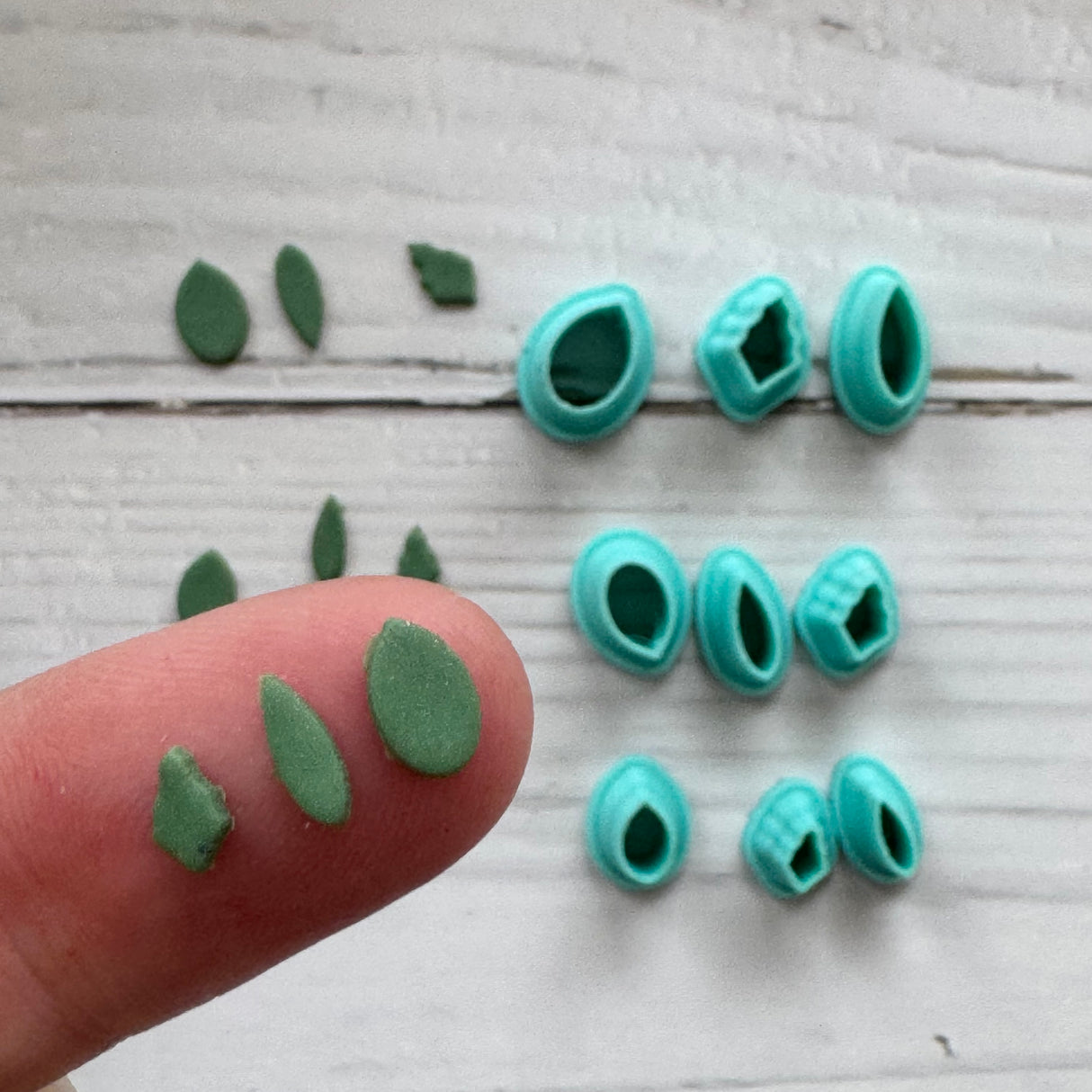 Christmas Leaf Micro Cutters - 3 Piece Set