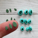 Christmas Leaf Micro Cutters - 3 Piece Set