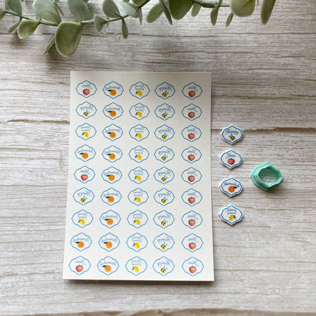 Jar Labels - Water Soluble Transfer