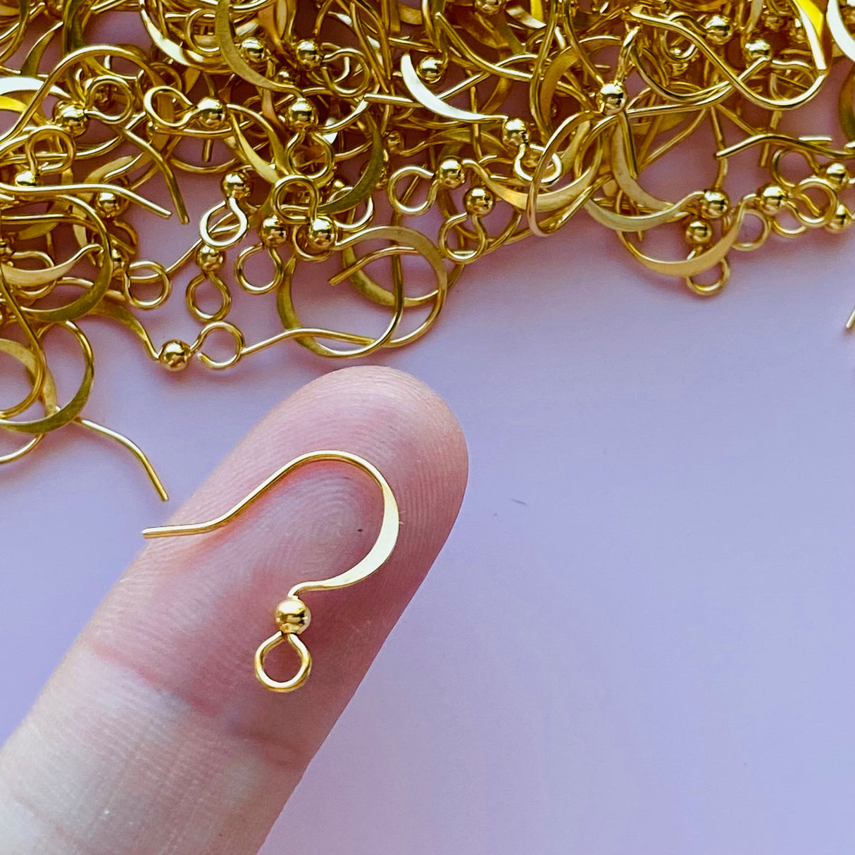 Boho Hooks - Gold Plated Stainless Steel - Horizontal Loop