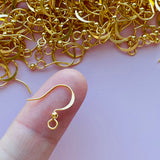 Boho Hooks - Gold Plated Stainless Steel - Horizontal Loop