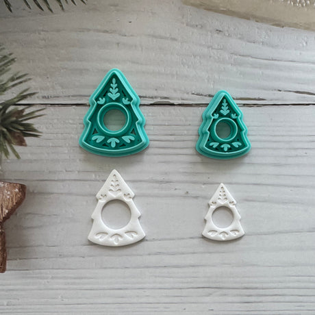 Folk Christmas Tree Hoopla Cutter