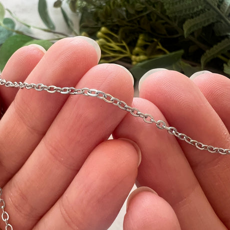 Fine Cable Chain - Stainless Steel - 5 metres