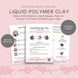 Liquid Polymer Clay - Printable Tutorial