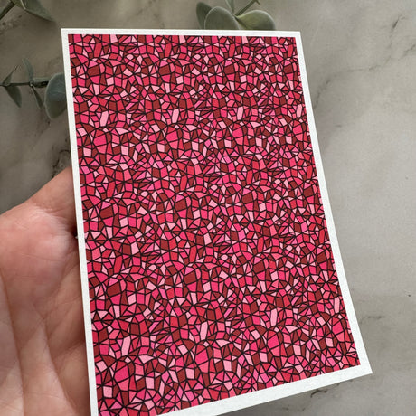 Stained Glass - Water Soluble Transfer