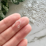 Mini Hooks - Bright Silver