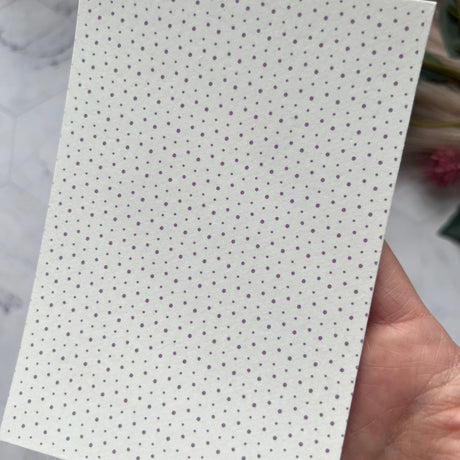 Polka Dot - Water Soluble Transfer