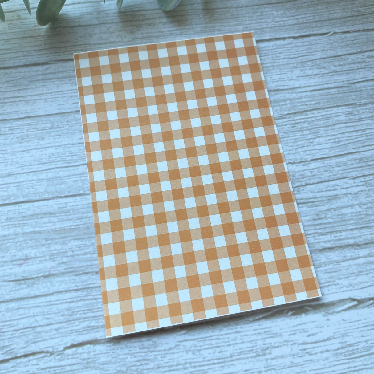Gingham - Water Soluble Transfer