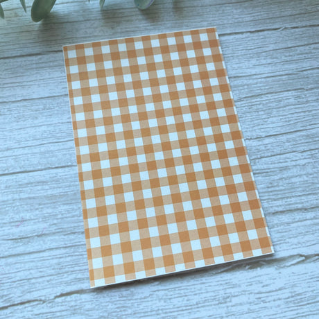 Gingham - Water Soluble Transfer