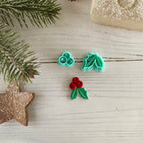 Holly Berries Imprint Cutter Set
