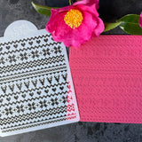 Micro Christmas Sweater Stencil (ST045)