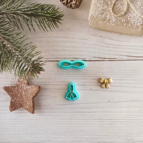 3D Dimpled Cute Bow Cutter