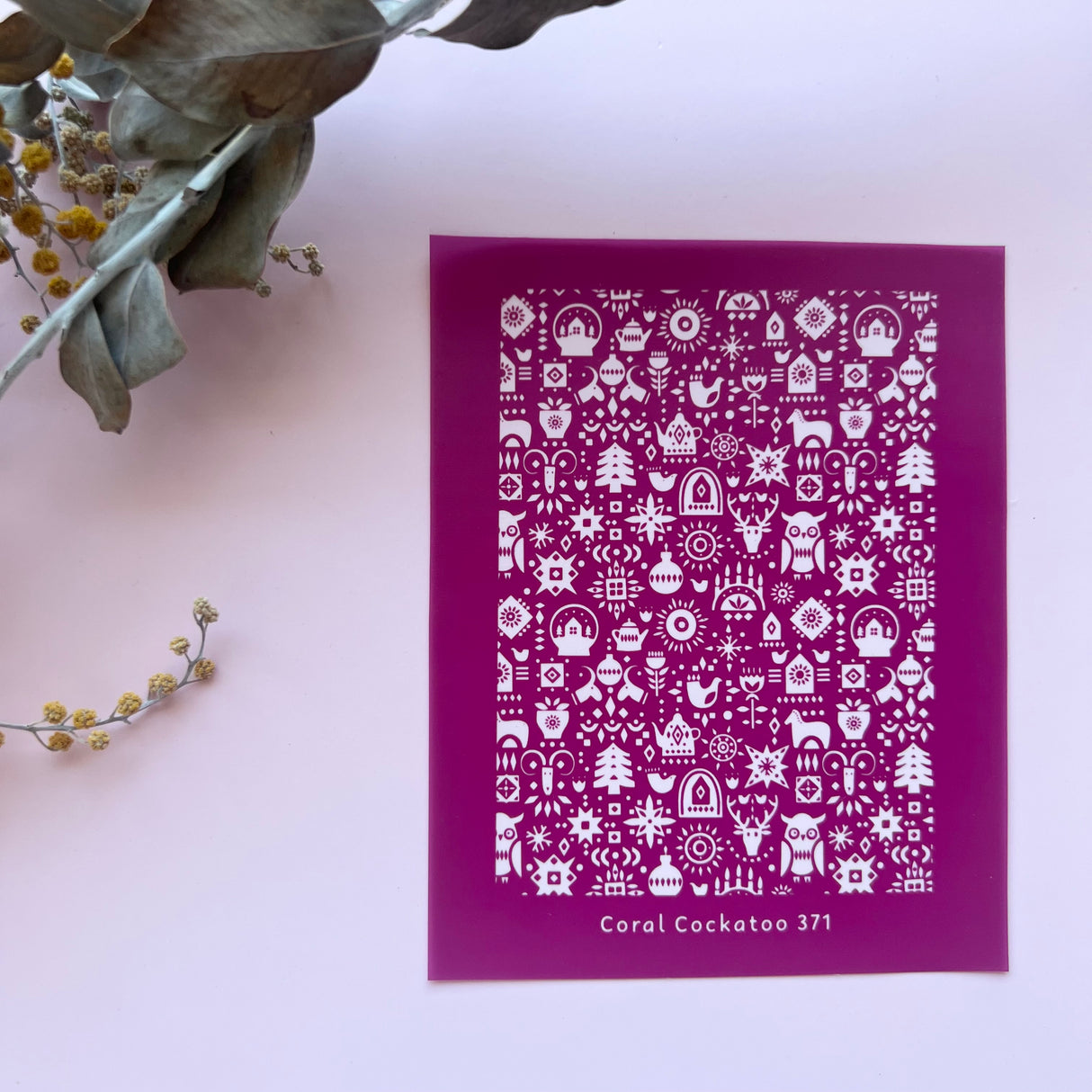 Nordic Christmas (SS371) Silk Screen