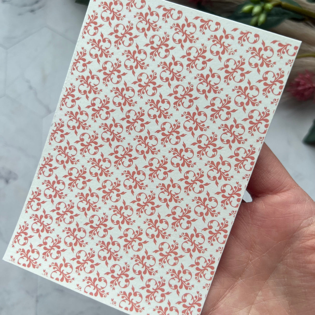 Victorian Fleur - Water Soluble Transfer