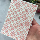 Victorian Fleur - Water Soluble Transfer